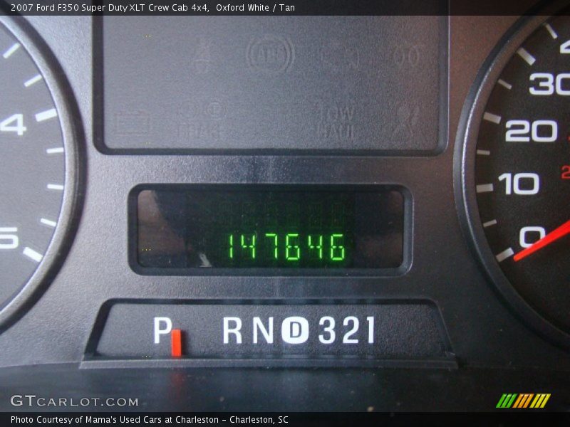 Oxford White / Tan 2007 Ford F350 Super Duty XLT Crew Cab 4x4