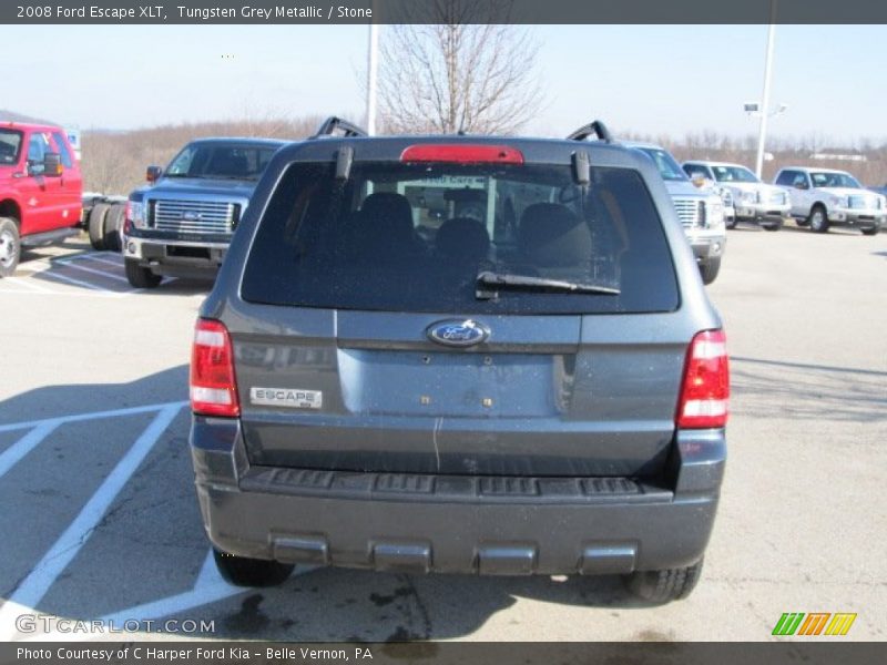 Tungsten Grey Metallic / Stone 2008 Ford Escape XLT