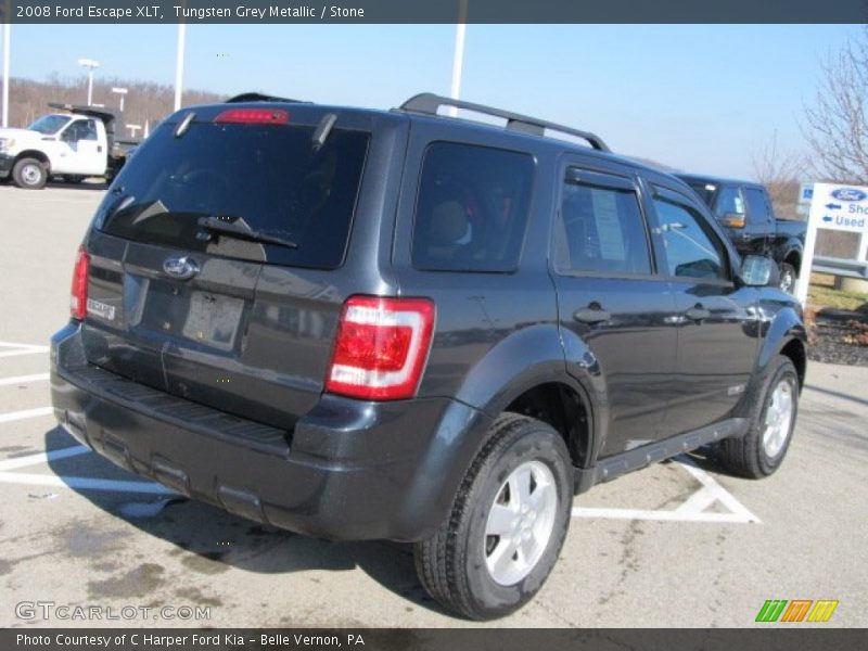 Tungsten Grey Metallic / Stone 2008 Ford Escape XLT