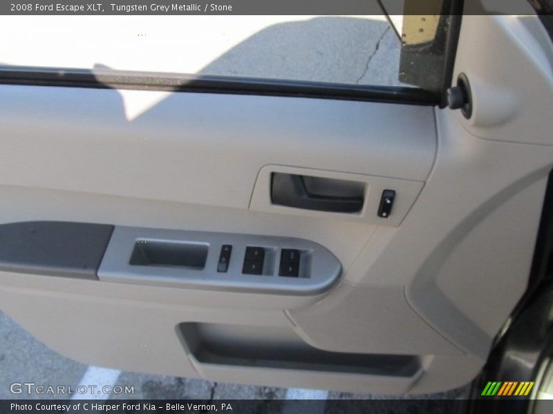 Tungsten Grey Metallic / Stone 2008 Ford Escape XLT