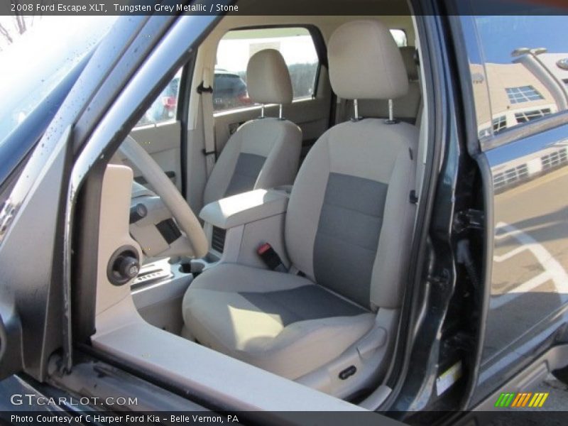 Tungsten Grey Metallic / Stone 2008 Ford Escape XLT