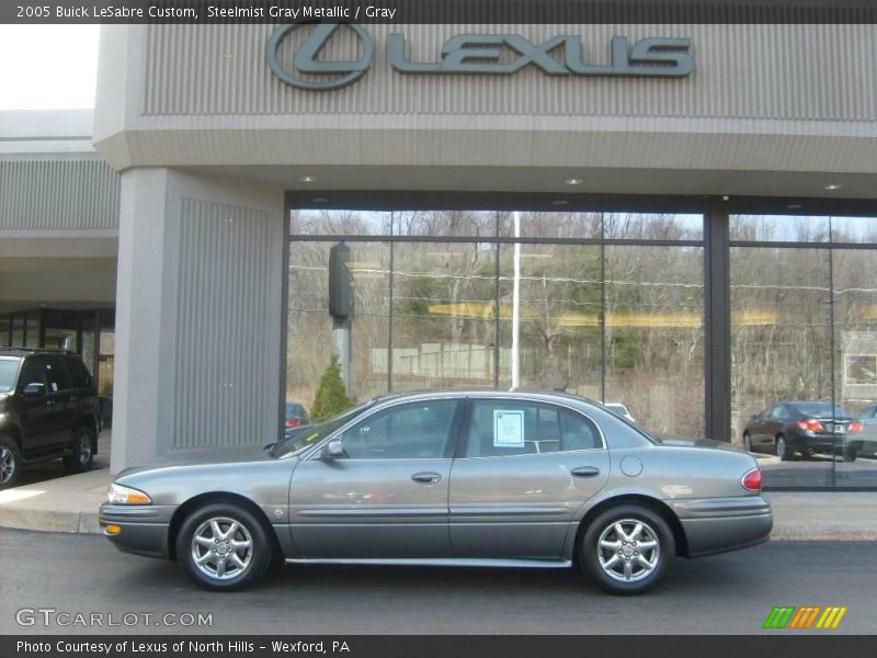 Steelmist Gray Metallic / Gray 2005 Buick LeSabre Custom