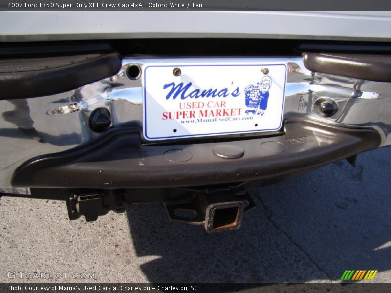 Oxford White / Tan 2007 Ford F350 Super Duty XLT Crew Cab 4x4