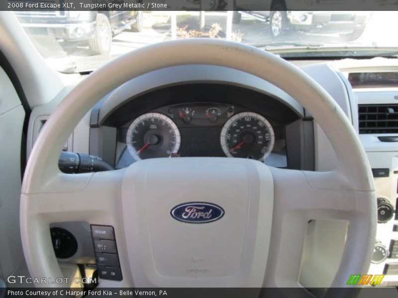 Tungsten Grey Metallic / Stone 2008 Ford Escape XLT