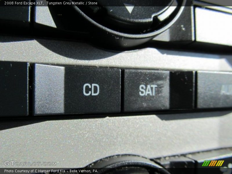 Tungsten Grey Metallic / Stone 2008 Ford Escape XLT