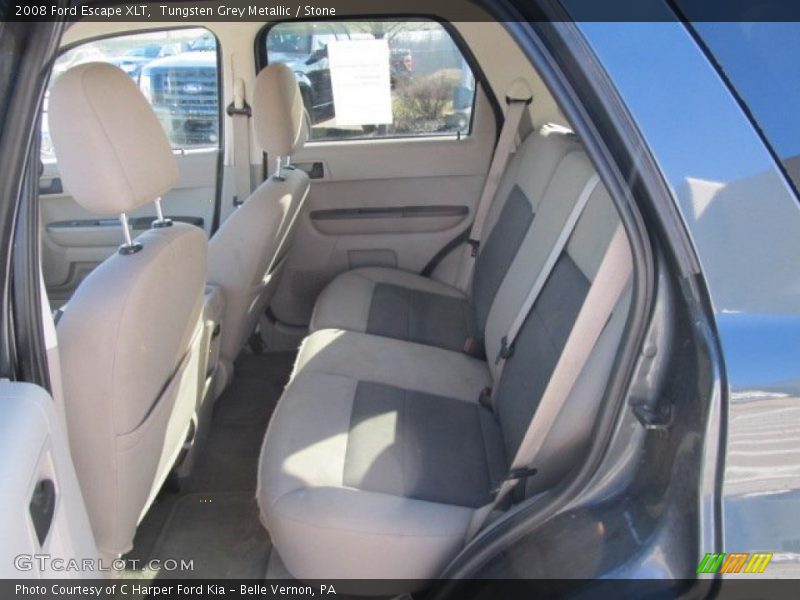 Tungsten Grey Metallic / Stone 2008 Ford Escape XLT