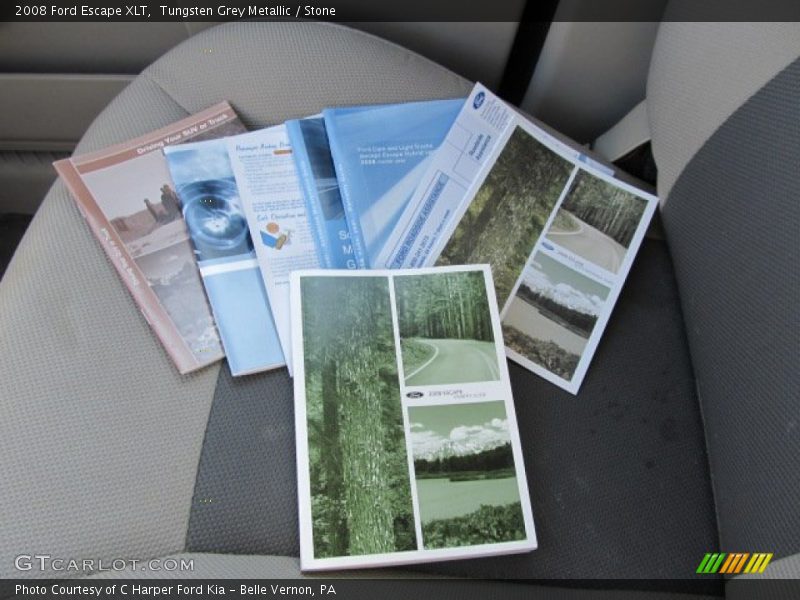 Tungsten Grey Metallic / Stone 2008 Ford Escape XLT