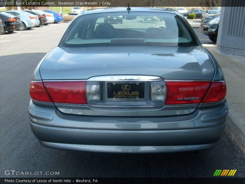 Steelmist Gray Metallic / Gray 2005 Buick LeSabre Custom