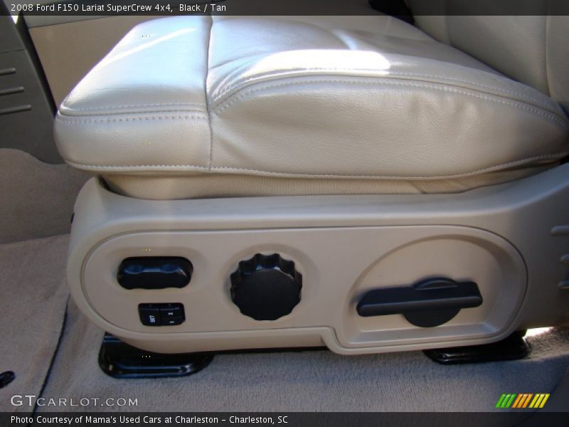 Black / Tan 2008 Ford F150 Lariat SuperCrew 4x4