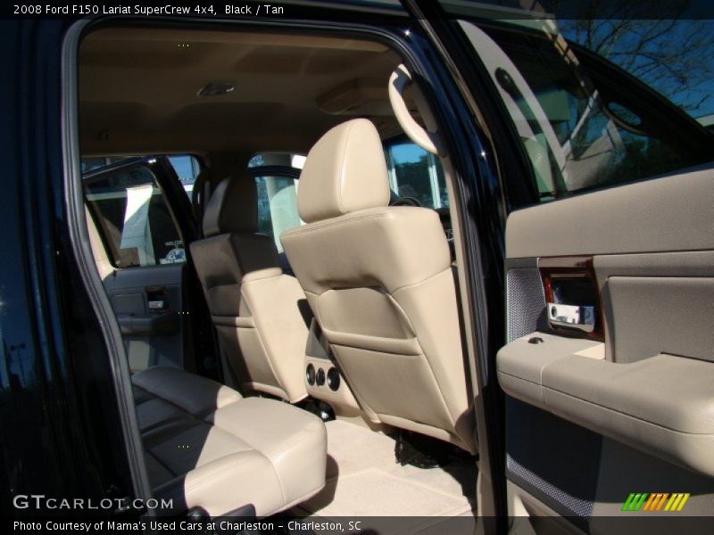 Black / Tan 2008 Ford F150 Lariat SuperCrew 4x4
