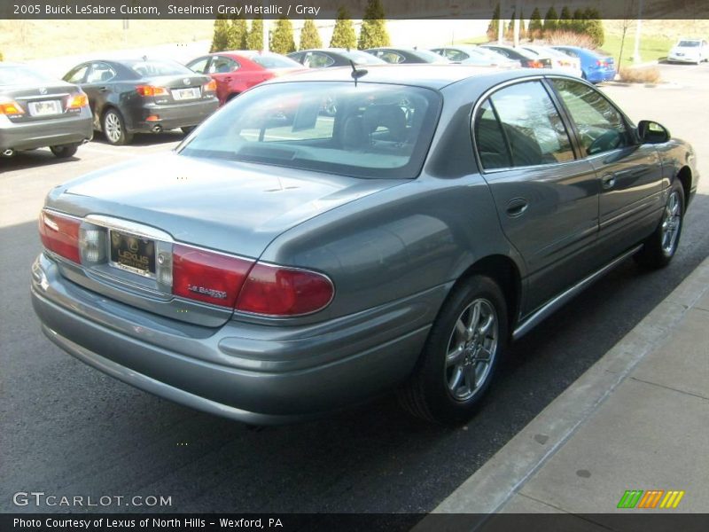 Steelmist Gray Metallic / Gray 2005 Buick LeSabre Custom