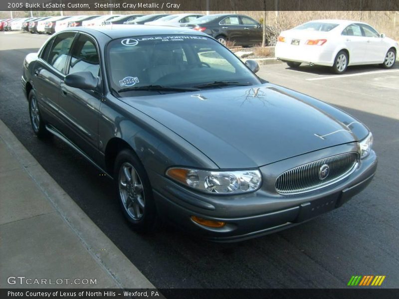 Steelmist Gray Metallic / Gray 2005 Buick LeSabre Custom