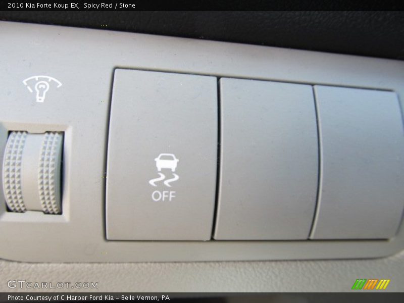 Spicy Red / Stone 2010 Kia Forte Koup EX