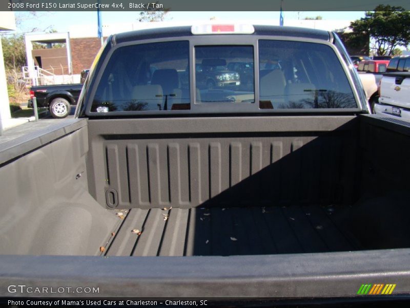 Black / Tan 2008 Ford F150 Lariat SuperCrew 4x4
