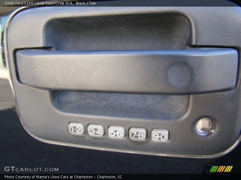 Black / Tan 2008 Ford F150 Lariat SuperCrew 4x4