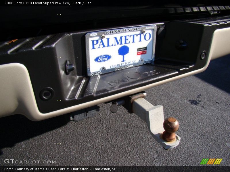 Black / Tan 2008 Ford F150 Lariat SuperCrew 4x4