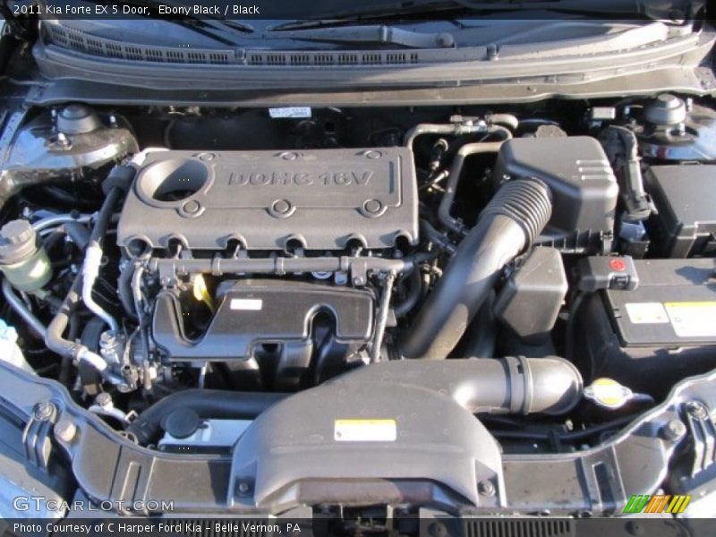 Ebony Black / Black 2011 Kia Forte EX 5 Door