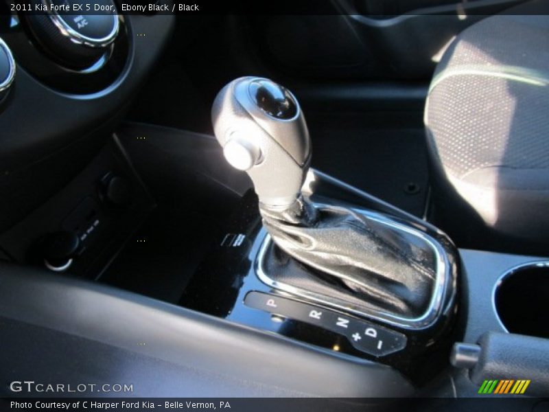 Ebony Black / Black 2011 Kia Forte EX 5 Door