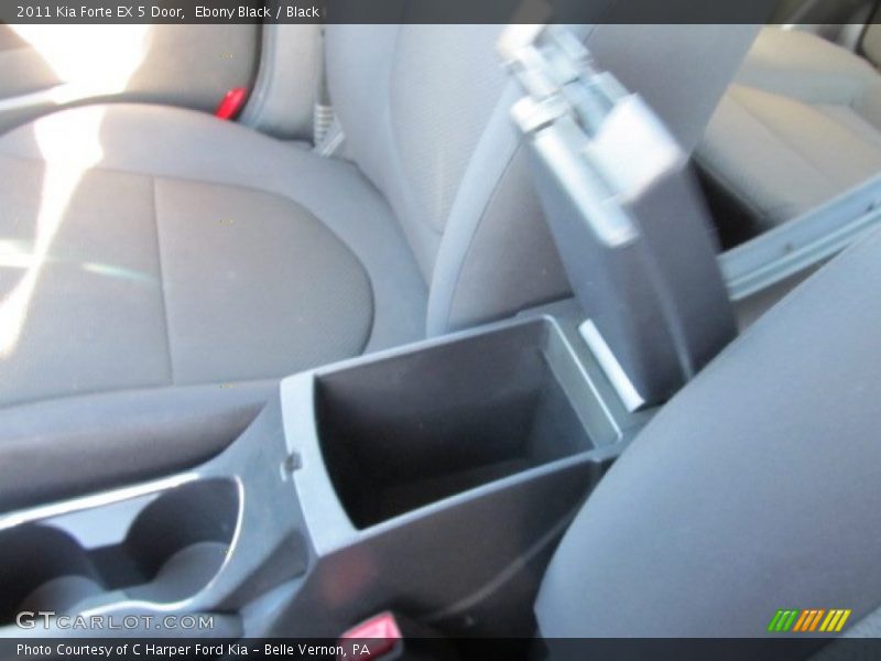 Ebony Black / Black 2011 Kia Forte EX 5 Door