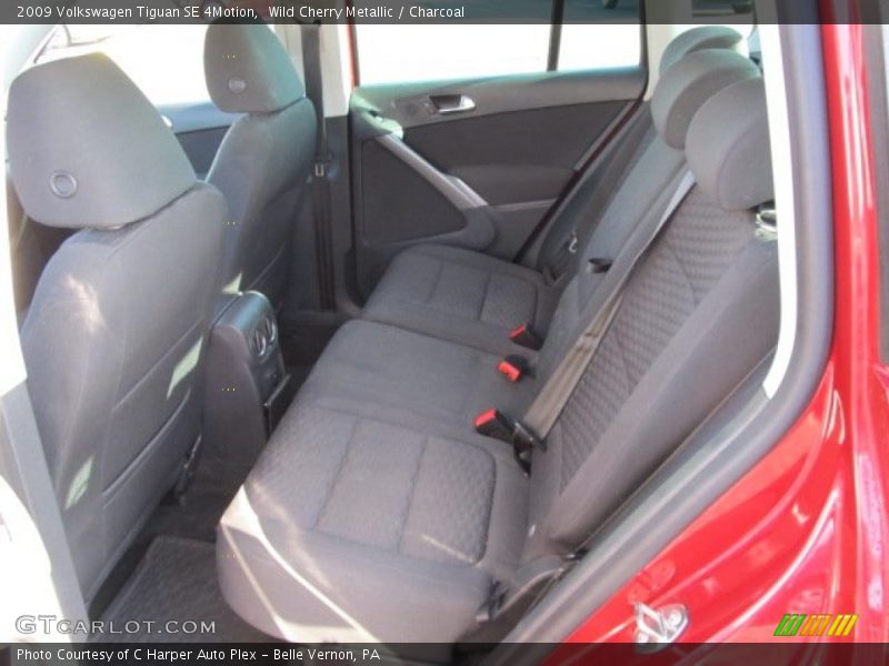 Wild Cherry Metallic / Charcoal 2009 Volkswagen Tiguan SE 4Motion