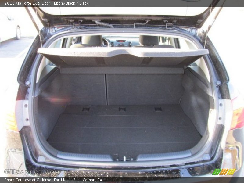 Ebony Black / Black 2011 Kia Forte EX 5 Door