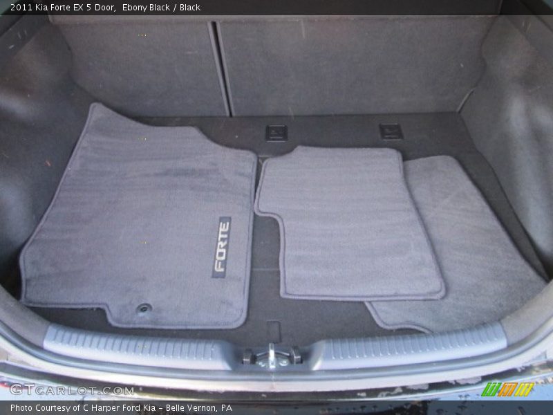 Ebony Black / Black 2011 Kia Forte EX 5 Door