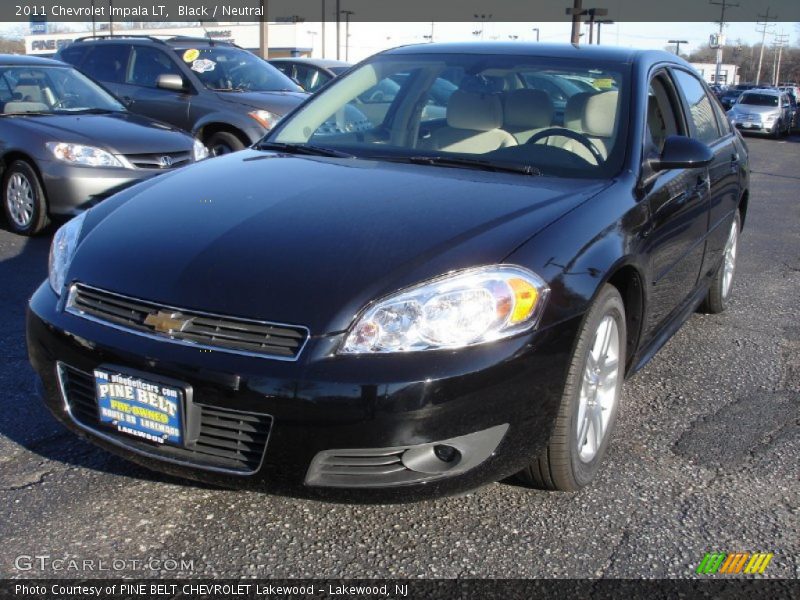 Black / Neutral 2011 Chevrolet Impala LT