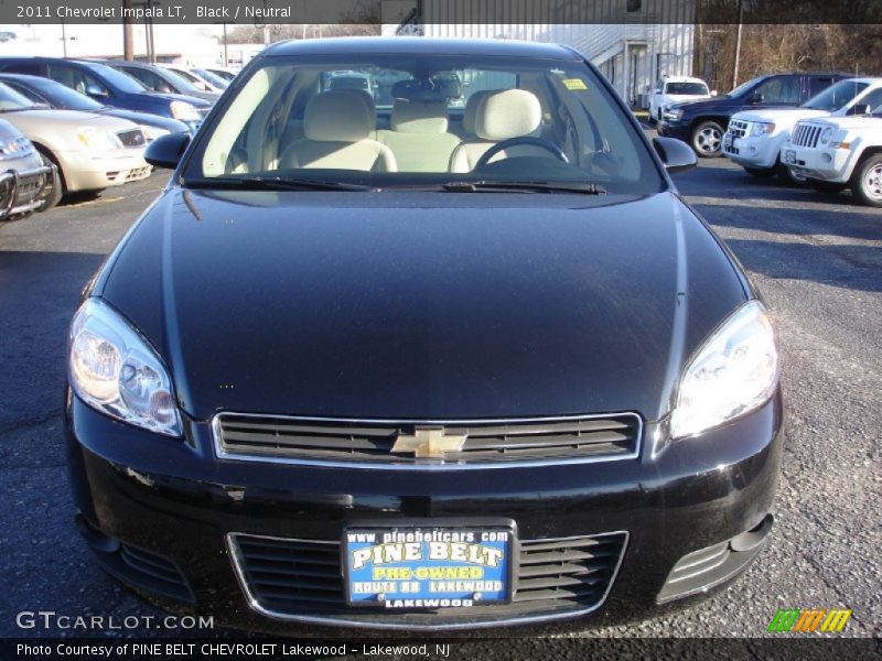 Black / Neutral 2011 Chevrolet Impala LT