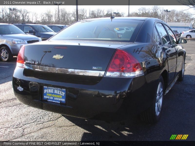 Black / Neutral 2011 Chevrolet Impala LT