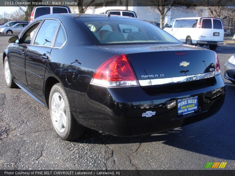 Black / Neutral 2011 Chevrolet Impala LT