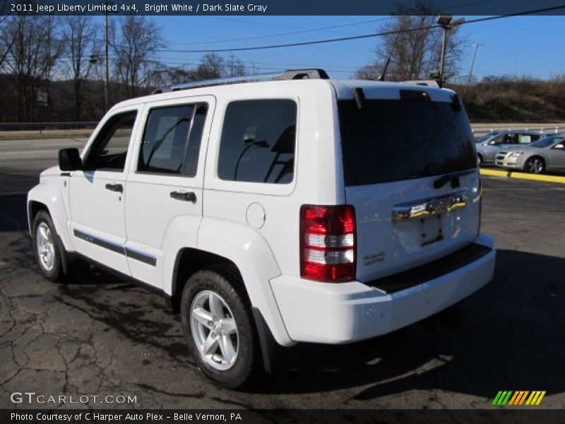 Bright White / Dark Slate Gray 2011 Jeep Liberty Limited 4x4