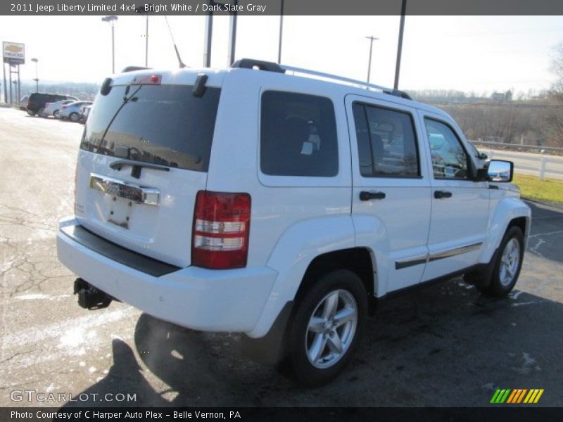 Bright White / Dark Slate Gray 2011 Jeep Liberty Limited 4x4