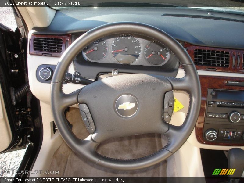 Black / Neutral 2011 Chevrolet Impala LT