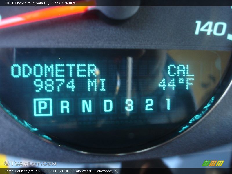 Black / Neutral 2011 Chevrolet Impala LT