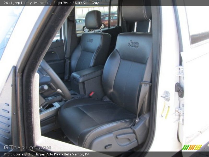 Bright White / Dark Slate Gray 2011 Jeep Liberty Limited 4x4