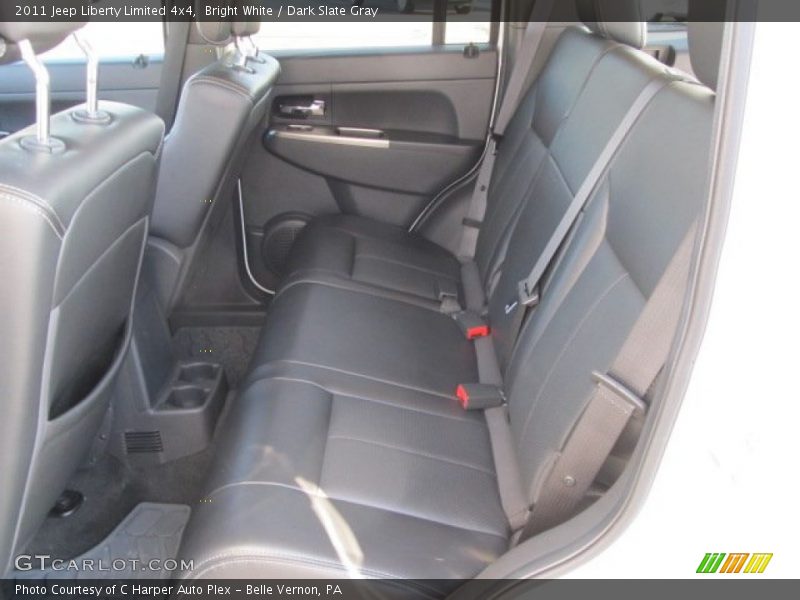 Bright White / Dark Slate Gray 2011 Jeep Liberty Limited 4x4