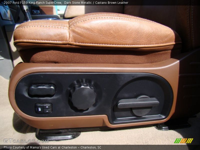 Dark Stone Metallic / Castano Brown Leather 2007 Ford F150 King Ranch SuperCrew