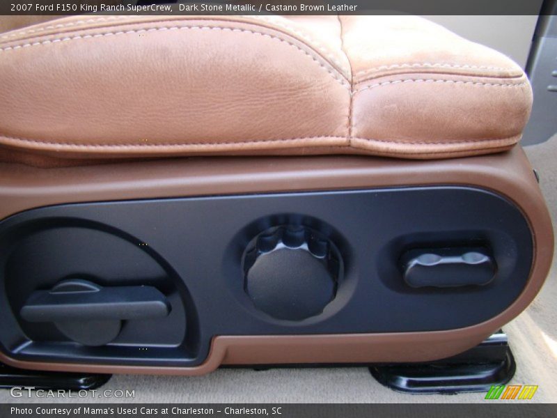 Dark Stone Metallic / Castano Brown Leather 2007 Ford F150 King Ranch SuperCrew