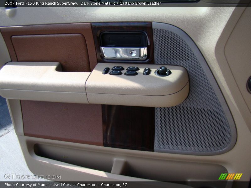 Dark Stone Metallic / Castano Brown Leather 2007 Ford F150 King Ranch SuperCrew