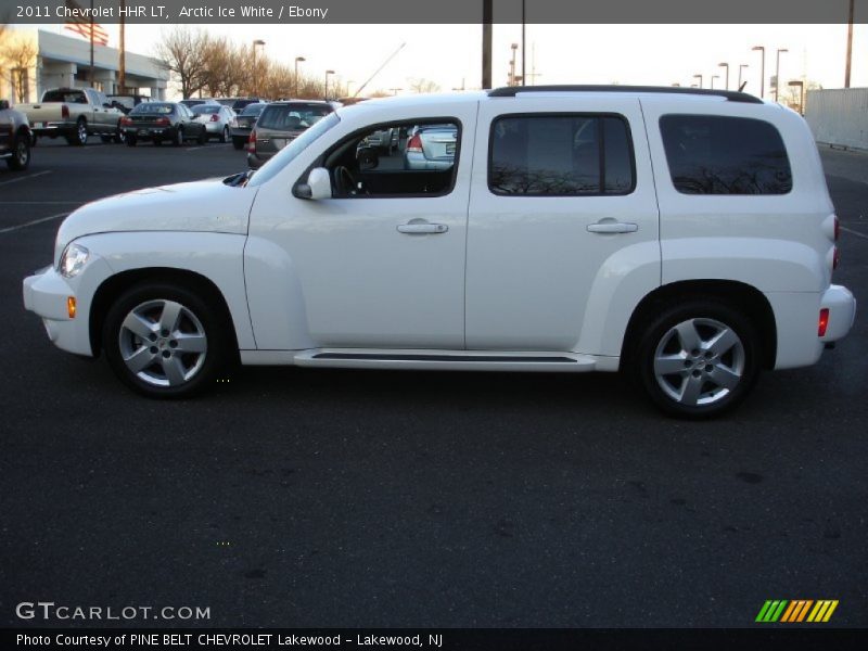 Arctic Ice White / Ebony 2011 Chevrolet HHR LT