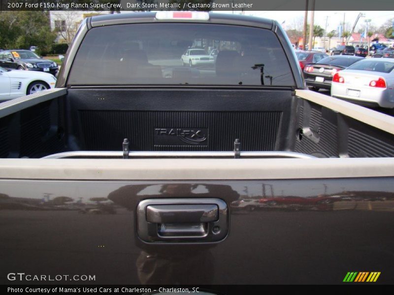 Dark Stone Metallic / Castano Brown Leather 2007 Ford F150 King Ranch SuperCrew