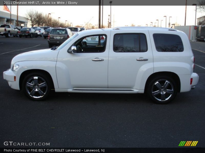 Arctic Ice White / Ebony 2011 Chevrolet HHR LT