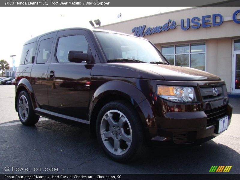 Root Beer Metallic / Black/Copper 2008 Honda Element SC