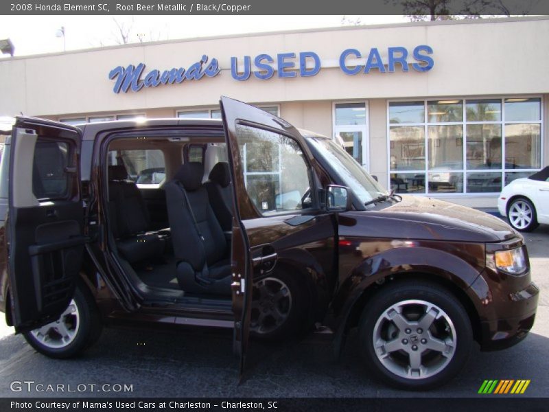 Root Beer Metallic / Black/Copper 2008 Honda Element SC