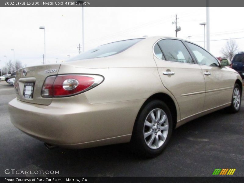 Mystic Gold Metallic / Ivory 2002 Lexus ES 300