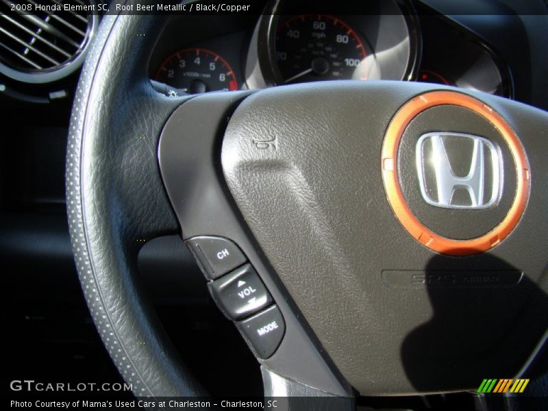 Root Beer Metallic / Black/Copper 2008 Honda Element SC