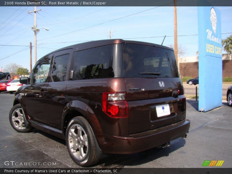 Root Beer Metallic / Black/Copper 2008 Honda Element SC