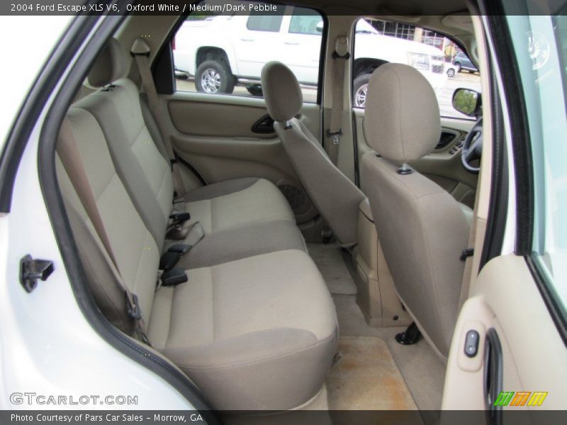 Oxford White / Medium/Dark Pebble 2004 Ford Escape XLS V6