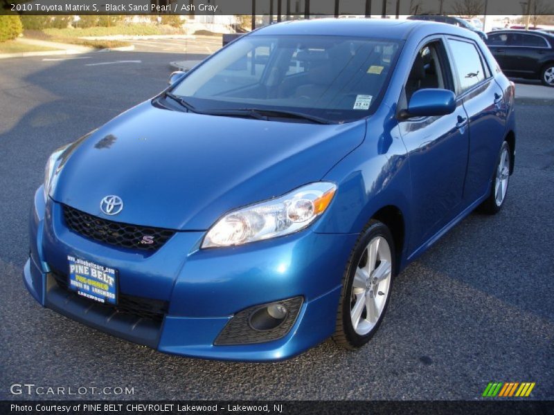 Black Sand Pearl / Ash Gray 2010 Toyota Matrix S