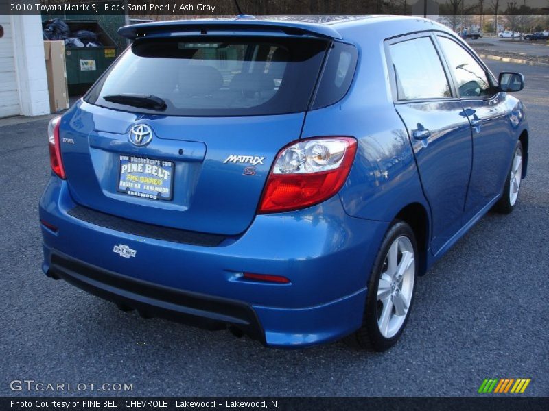 Black Sand Pearl / Ash Gray 2010 Toyota Matrix S